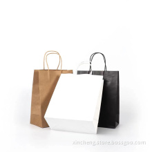 kraft paper bag clothing store shopping tote bag